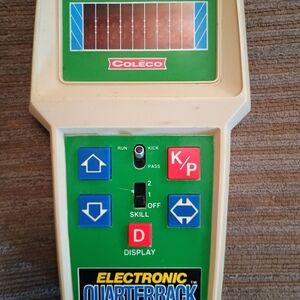 Electronic Quarterback Game - Green and White